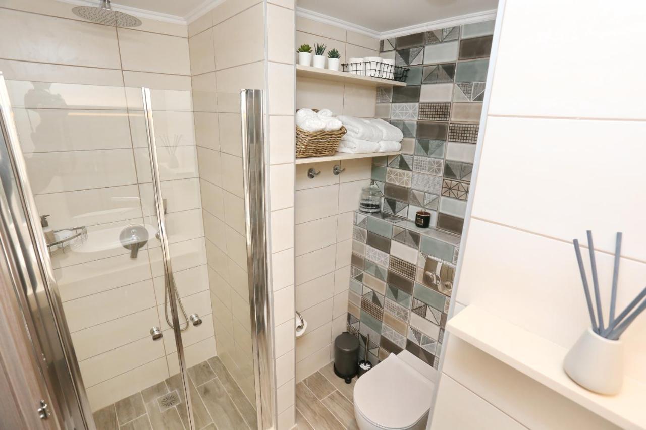 Blue Wave Apartment Pefkochori Bagian luar foto
